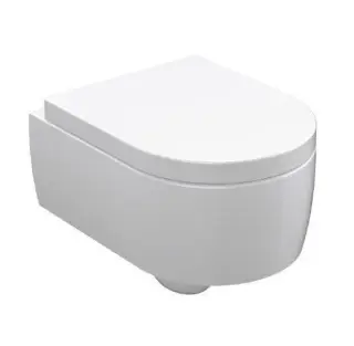 Kerasan Flo Унитаз подвесной 50x36 см, без сиденья, цвет: Bianco lucido 311501