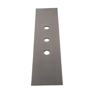 Gessi 316 Bath-Shower Пластина на 3 отв. для бокса, цвет: brushed black metal pvd 54593#707