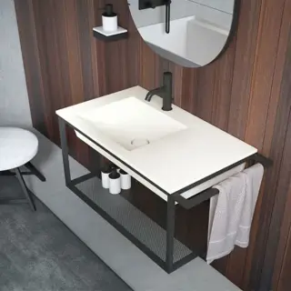 Cielo Era Раковина подвесная 100x46xh14 см, DX, с 1 отв., под смеситель, цвет: белый ERLA100DX