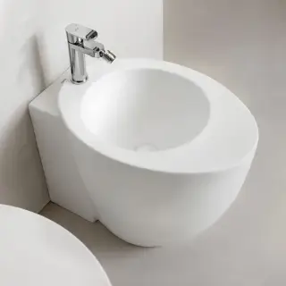 Cielo Le Giare Биде напольное 37х55хh42,5 см, 1 отв., реверс, цвет: глянцевый белый LGBIREV