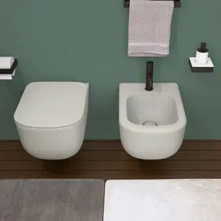 Cielo Era Биде подвесное 36,5x53xh30 см, с 1 отв. под смеситель, цвет: белый ERBS