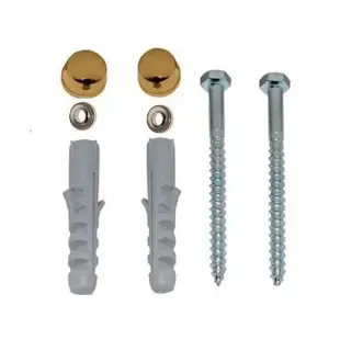 Kerasan Waldorf Крепление вертикальное для напольных унитазов/биде, цвет: Bronzo 760393