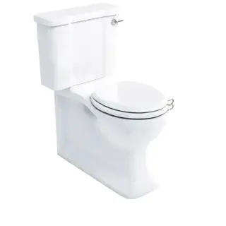 Burlington Arcade Чаша для унитаза моноблок, воронка-водоворот 37х67 см, цвет: белый глянцевый ARC4