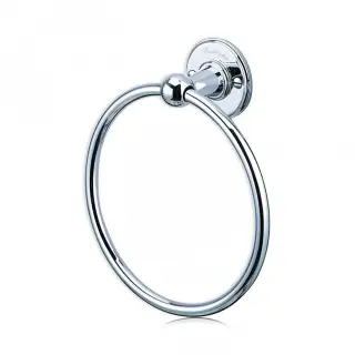 Burlington Classic Полотенцедержатель круглый d17 см, подвесной, цвет: хром глянцевый A3 CHR