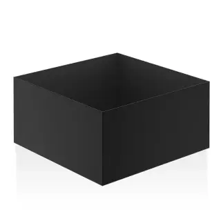 Decor Walther Universal DW 367 Бокс универсальный 17x17xh9 см, цвет черный матовый 0824760