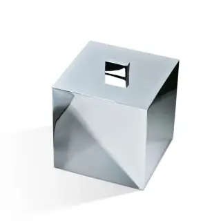 Decor Walther Cube DW 3560 Баночка универсальная 13x13xh14.5 см, с крышкой, цвет хром 0846500