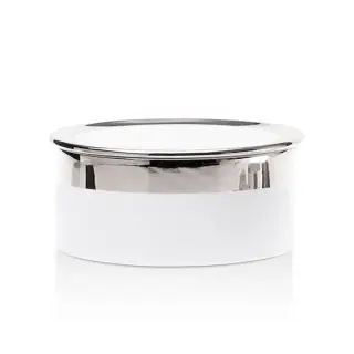 Decor Walther Bone DMD L Баночка универсальная 14.5x5.5 см, фарфор, цвет белый платиновый 0849100