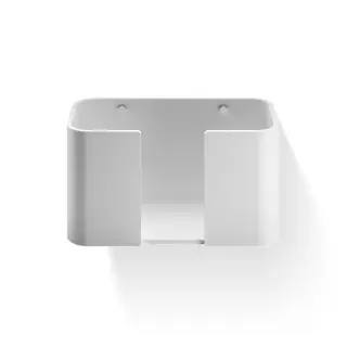 Decor Walther Stone WPTB Контейнер для салфеток/бумажных полотенец цвет: белый/сталь матовая 0974255