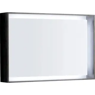 Geberit Citterio Зеркало с подсветкой 88,4х58,4 см, цвет: серо-коричневый дуб/меламин 500.572.JJ.1