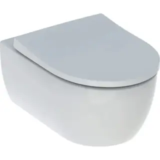 Geberit ICon Комплект подвесного унитаза 53х36 см, Rimfree, с сиденьем, цвет: белый 500.784.01.1