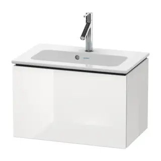 Duravit L-Cube База под раковину 40x62xh39,1 см, 1 выдв. ящик, цвет белый глянцевый LC615602222