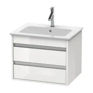 Duravit Ketho База под раковину, 48x60xh47,5 cм, цвет белый глянцевый KT642802222