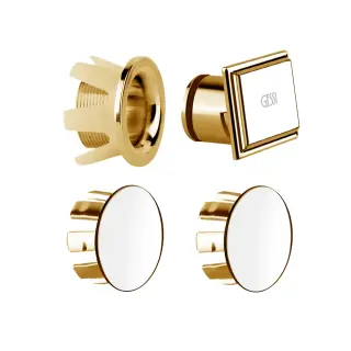 Gessi Eleganza Пробка для перелива с пробками для боковых отверстий, цвет Gold CCP 46765#080
