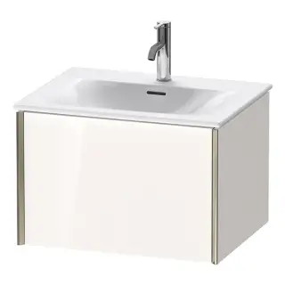 Duravit XViu Тумба подвесная 61x80xh48 cм, для раковины #234463, цвет белый глянцевый XV40320B122