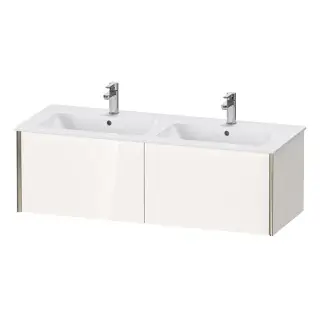 Duravit XViu Тумба подвесная 40x128xh48 cм, цвет белый глянцевый XV40290B122