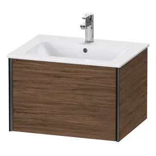 Duravit XViu Тумба подвесная 40x61xh48 cм, для раковины, цвет черный матовый XV40250B221