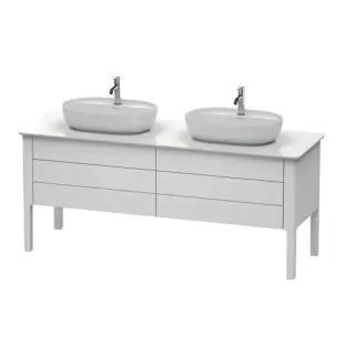 Duravit Luv База напольная, 74,3x178,8xh57,2 cм, цвет белый шелков.-мат. LU9567B3636