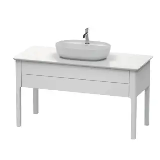 Duravit Luv База напольная, 74.3x138.8xh57,1см выдв.ящик, цвет белый шелков.-мат. LU956103636