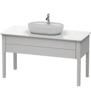 Duravit Luv База напольная, 74,3x138,8xh57,1 cм, выдв.ящик, цвет скандинавско белый LU956103939