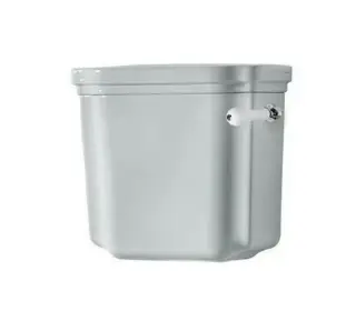 Kerasan Waldorf Бачок для унитаза подвесной низкий,боковая ручка, без механизма, цвет: Bianco lucido 418301