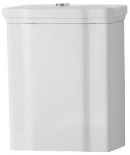 Kerasan Waldorf Бачок для унитаза моноблок с боковой ручкой, без механизма, цвет: Bianco lucido 417901