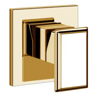 Gessi Eleganza Смеситель для душа встраиваемый, 1 потребителя, внешняя часть, цвет: gold CCP brushed 46106#087