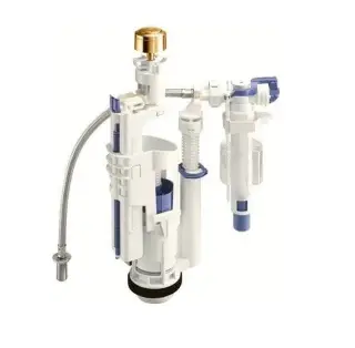 Kerasan Retro Механизм смыва для бачка унитаза с кнопкой, цвет: Oro 750991