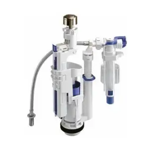 Kerasan Retro Механизм смыва для бачка унитаза с кнопкой, цвет: Bronzo 750993