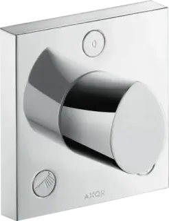 Axor Starck Organic Запорный/переключающий вентиль Trio/Quattro, внешняя часть, цвет: хром 12731000