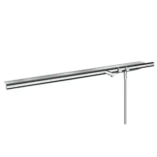 Axor Showers Термостат для ванны 120 см, с зеркальной полочкой, EN1717, излив 17,5 см, цвет: хром 45421000