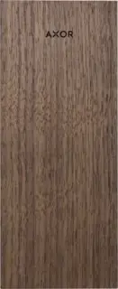 Axor MyEdition Панель для смесителя на излив 15 cм, цвет: черный орех 47908000