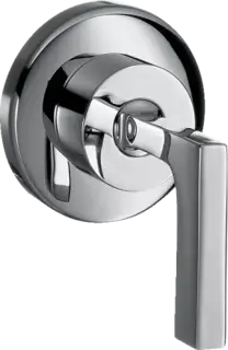 Axor Citterio Запорный вентиль с рычаговой рукояткой, внешняя часть, цвет: хром 39960000