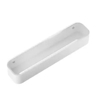 Decor Walther Stone DCT45 Душевая полочка 45x10 см, подвесная, цвет белый сталь матовая 0973955