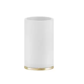 Gessi Inciso Стакан для зубных щеток настольный, керамический, цвет: gold PVD 58531#246