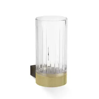 Decor Walther Club WMG Стакан подвесной, граненое стекло, цвет: темная бронза/золото 0857541