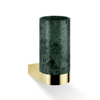 Decor Walther Century WMG Стакан подвесной, мрамор, цвет: marmo verde золото 0586220