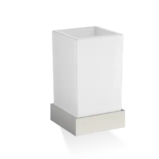 Decor Walther Corner WMG Стакан подвесной, стекло сатинированное, цвет: никель сатин. 0561734