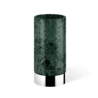Decor Walther Century SMG Стакан настольный, мрамор, цвет: marmo verde хром 0587100
