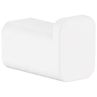 Hansgrohe AddStoris Крючок одинарный для полотенца, латунь цвет: белый 41742700