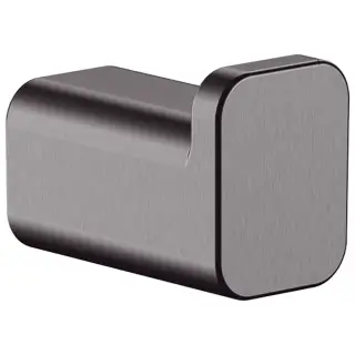 Hansgrohe AddStoris Крючок одинарный для полотенца, латунь цвет: графит 41742340