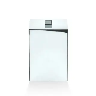 Decor Walther Universal DW 75 Корзина для бумаги 17x17xh26 см, с крышкой, цвет хром 0614100