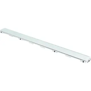 Tece Drainline Стеклянная панель для душевого канала прямая 80 см, цвет: зеленый глянцевый 600890