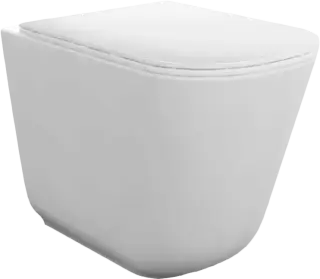 Kerasan Tribeca Унитаз приставной 55x35 см безободковый, с крепл., без крышки, цвет: Bianco lucido 511801