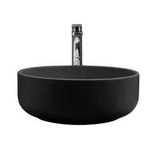 Kerasan Ciotola Раковина чаша d46x17h см, без перелива, цвет: Nero matt 430231