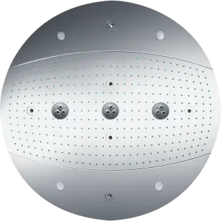 Hansgrohe Raindance Rainmaker Верхний душ встраиваемый в потолок 60см,3 режима,подсветка, цвет: хром 26117000