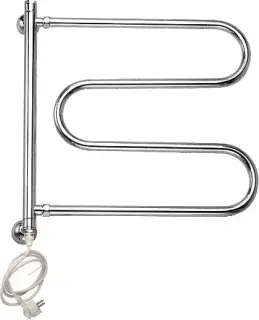 Margaroli Vento 500 Полотенцесушитель электрический поворотный 55х61h (57,5), шнур, цвет: chrome 500CRC