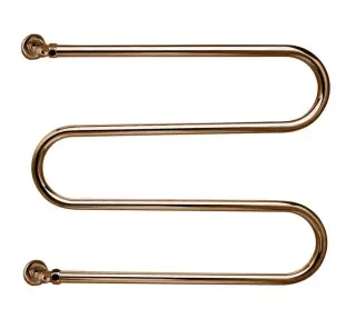 Margaroli Vento 402 Полотенцесушитель водяной для ГВС 60х54h int 47, вертик. цвет: bronze/old brass 402OB