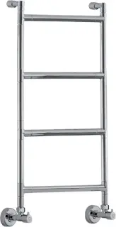 Margaroli Sereno 482 Полотенцесушитель водяной для ГВС 39х79h (int 32,5) нижнее, цвет: chrome 4823204CRN