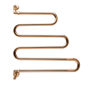 Margaroli Vento 405 Полотенцесушитель водяной для ГВС 60х70,5h in 63,5 вертик, цвет bronze/old brass 405OB