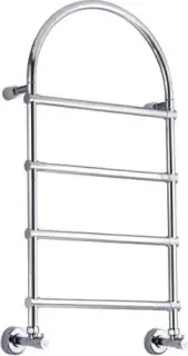 Margaroli Sole 442 Полотенцесушитель водяной для ГВС 53,5х98h (int 47), арка, нижнее, цвет: chrome 4424704CRNA